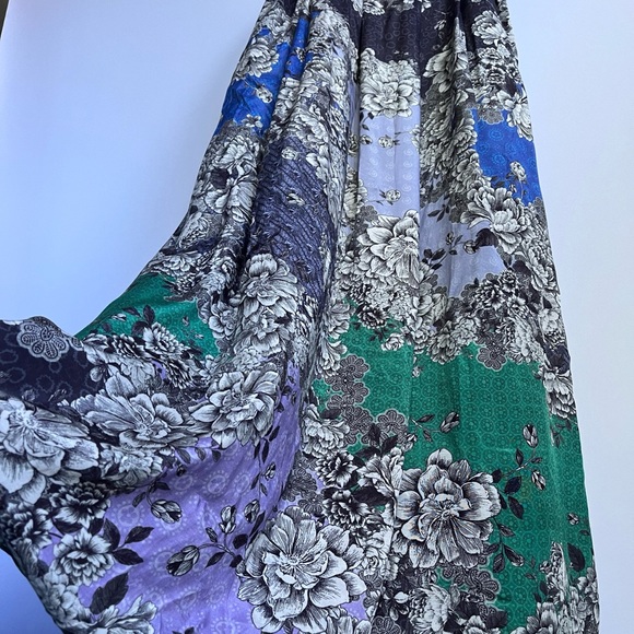 NWT Anthropologie Atsu Printed Maxi Dress size L - Picture 10 of 14